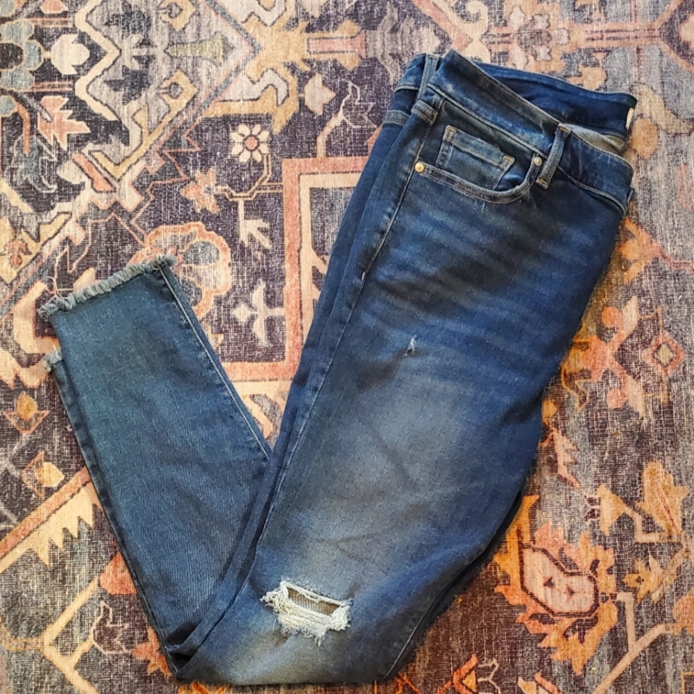 Lane Bryant Flex Magic Waistband Deluxe Fit High Rise Skinny Jeans